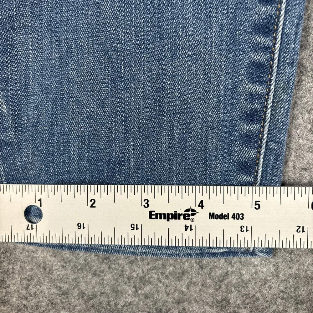 J.Crew‎ Slim Jeans Womens 27 Blue Stretch Denim High Rise Whiskered G3155